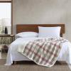 imageEddie Bauer  Throw Blanket Cotton Flannel Home Decor All Season Reversible Sherpa Bedding Pine Tartan ThrowUnion Bay RedKhaki