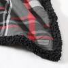 imageEddie Bauer  Throw Blanket Cotton Flannel Home Decor All Season Reversible Sherpa Bedding Pine Tartan ThrowWinslow CharcoalRed