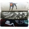 imageEddie Bauer  Twin Blanket Ultra Plush Bedding Lightweight Home Decor for All Seasons Dogs with Scarves White Twin