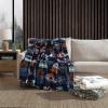 imageEddie Bauer  Twin Blanket Ultra Plush Bedding Lightweight Home Decor for All Seasons Dogs with Scarves White Twin