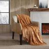 imageEddie Bauer Throw Blanket Reversible Cotton Quilted Bedding Home Decor for All Seasons 50quot x 60quot Camano Island RedGeese Brown