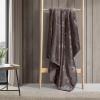 imageEddie Bauer Throw Blanket Reversible Cotton Quilted Bedding Home Decor for All Seasons 50quot x 60quot Camano Island RedGeese Dark Brown