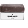 imageEddie Bauer Throw Blanket Reversible Cotton Quilted Bedding Home Decor for All Seasons 50quot x 60quot Camano Island RedGeese Dark Brown