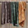 imageEddie Bauer Throw Blanket Reversible Cotton Quilted Bedding Home Decor for All Seasons 50quot x 60quot Camano Island RedGeese Green