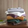 imageEddie Bauer Throw Blanket Reversible Cotton Quilted Bedding Home Decor for All Seasons 50quot x 60quot Camano Island RedGeese Green