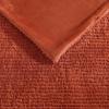 imageEddie Bauer Throw Blanket Reversible Cotton Quilted Bedding Home Decor for All Seasons 50quot x 60quot Camano Island RedTextured Solid Orange