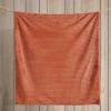 imageEddie Bauer Throw Blanket Reversible Cotton Quilted Bedding Home Decor for All Seasons 50quot x 60quot Camano Island RedTextured Solid Orange
