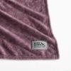 imageEddie Bauer Throw Blanket Reversible Cotton Quilted Bedding Home Decor for All Seasons 50quot x 60quot Camano Island RedWoodblock Floral Purple
