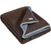 imageEddie Bauer Throw Blanket Ultra Soft Plush Fleece Bedding Home Decor for All Seasons 50 x 70 Americana Plaid RedBrownBlue