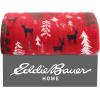 imageEddie Bauer Throw Blanket Ultra Soft Plush Fleece Bedding Home Decor for All Seasons 50 x 70 Americana Plaid RedDeer Woods Red