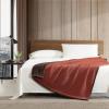 imageEddie Bauer Throw Blanket Ultra Soft Plush Fleece Bedding Home Decor for All Seasons 50 x 70 Americana Plaid RedOrangeBrown