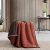 imageEddie Bauer Throw Blanket Ultra Soft Plush Fleece Bedding Home Decor for All Seasons 50 x 70 Americana Plaid RedOrangeBrown