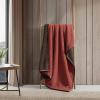 imageEddie Bauer Throw Blanket Ultra Soft Plush Fleece Bedding Home Decor for All Seasons 50 x 70 Americana Plaid RedOrangeBrown