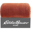 imageEddie Bauer Throw Blanket Reversible Cotton Quilted Bedding Home Decor for All Seasons 50quot x 60quot Camano Island RedTextured Solid Orange
