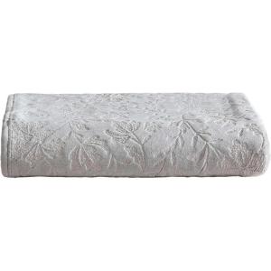 imageEddie Bauer Throw Blanket Reversible Cotton Quilted Bedding Home Decor for All Seasons 50quot x 60quot Camano Island RedWoodblock Floral Grey