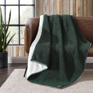imageEddie Bauer Throw Blanket Ultra Soft Plush Fleece Bedding Home Decor for All Seasons 50 x 70 Americana Plaid RedGreen