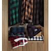 imageEddie Bauer  Blanket Super Soft Reversible Sherpa ampamp Brushed Fleece Bedding Throw Blankets for Couch Ideal for Lounging Cabin Plaid BrownBlack Check