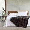 imageEddie Bauer  Blanket Super Soft Reversible Sherpa ampamp Brushed Fleece Bedding Throw Blankets for Couch Ideal for Lounging Cabin Plaid BrownBrownBlack