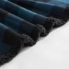 imageEddie Bauer  Blanket Super Soft Reversible Sherpa ampamp Brushed Fleece Bedding Throw Blankets for Couch Ideal for Lounging Cabin Plaid BrownMidnight BlueBlack