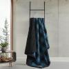 imageEddie Bauer  Blanket Super Soft Reversible Sherpa ampamp Brushed Fleece Bedding Throw Blankets for Couch Ideal for Lounging Cabin Plaid BrownMidnight BlueBlack