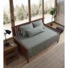 imageEddie Bauer  Daybed Set Reversible Cotton Bedding with Matching Shams ampamp Decorative Pillow Cover Lightweight Home Decor for All Seasons Troutdale Green Daybed
