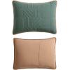imageEddie Bauer  FullQueen Quilt Set Super Soft Reversible Bedding with Matching Shams Bedding Set Solid Washed Green FullQueenSolid Washed Green