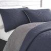 imageEddie Bauer  Queen Quilt Set Cotton Reversible Bedding with Matching Shams Lightweight Home Decor for All Seasons Salmon Ladder Multi QueenBlue
