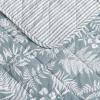 imageEddie Bauer  Queen Quilt Set Cotton Reversible Bedding with Matching Shams Lightweight Home Decor for All Seasons Salmon Ladder Multi QueenFern Garden Green