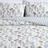 imageEddie Bauer  Queen Quilt Set Cotton Reversible Bedding with Matching Shams Lightweight Home Decor for All Seasons Salmon Ladder Multi QueenFlower Field Green