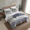 imageEddie Bauer  Queen Quilt Set Cotton Reversible Bedding with Matching Shams Lightweight Home Decor for All Seasons Salmon Ladder Multi QueenSalmon Ladder Beige