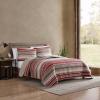 imageEddie Bauer  Queen Quilt Set Cotton Reversible Bedding with Matching Shams Lightweight Home Decor for All Seasons Salmon Ladder Multi QueenYakima Red