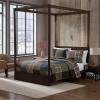 imageEddie Bauer  Queen Quilt Set Reversible Cotton Bedding with Matching Shams Patchwork Home Decor with Plaid Reverse Cozy Plaid Patchwork BlueGreen QueenClassic Patchwork Green