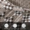 imageEddie Bauer  Queen Quilt Set Reversible Cotton Bedding with Matching Shams Patchwork Home Decor with Plaid Reverse Cozy Plaid Patchwork BlueGreen QueenGingham Patchwork Brown