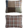 imageEddie Bauer  Queen Quilt Set Reversible Cotton Bedding with Matching Shams Patchwork Home Decor with Plaid Reverse Cozy Plaid Patchwork BlueGreen QueenClassic Patchwork Green