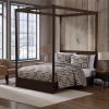imageEddie Bauer  Queen Quilt Set Reversible Cotton Bedding with Matching Shams Patchwork Home Decor with Plaid Reverse Cozy Plaid Patchwork BlueGreen QueenGingham Patchwork Brown