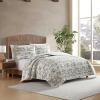 imageEddie Bauer  Quilt Set Super Soft Bedding with Matching Sham Silky Smooth ampamp Breathable Classic Home Essentials Diamond Floral Green TwinAlani Island Conversation Beige