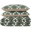 imageEddie Bauer  Quilt Set Super Soft Bedding with Matching Sham Silky Smooth ampamp Breathable Classic Home Essentials Diamond Floral Green TwinDiamond Floral Green