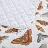 imageEddie Bauer  Quilt Set Super Soft Bedding with Matching Sham Silky Smooth ampamp Breathable Classic Home Essentials Diamond Floral Green TwinWilford Butterfly Beige
