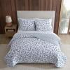 imageEddie Bauer  Quilt Set Super Soft Bedding with Matching Sham Silky Smooth ampamp Breathable Classic Home Essentials Wes Fish Blue TwinWes Fish Blue