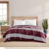 imageEddie Bauer  Twin Blanket Lightweight Cotton Bedding Home Decor for All Seasons Boylston Navy Stripe TwinBoylston Red Stripe