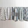 imageEddie Bauer  Twin Quilt Set Reversible Cotton Bedding with Matching Sham Home Decor for All Seasons Camano Island Red TwinAlder Plaid Grey