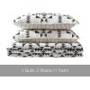 imageEddie Bauer  Twin Quilt Set Reversible Cotton Bedding with Matching Sham Home Decor for All Seasons Camano Island Red TwinArrowhead Charcoal