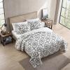 imageEddie Bauer  Twin Quilt Set Reversible Cotton Bedding with Matching Sham Home Decor for All Seasons Camano Island Red TwinArrowhead Charcoal