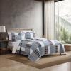 imageEddie Bauer  Twin Quilt Set Reversible Cotton Bedding with Matching Sham Home Decor for All Seasons Camano Island Red TwinCamano Island Plum