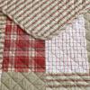 imageEddie Bauer  Twin Quilt Set Reversible Cotton Bedding with Matching Sham Home Decor for All Seasons Camano Island Red TwinCamano Island Red