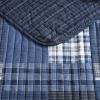 imageEddie Bauer  Twin Quilt Set Reversible Cotton Bedding with Matching Sham Home Decor for All Seasons Camano Island Red TwinEastmont Navy
