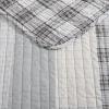 imageEddie Bauer  Twin Quilt Set Reversible Cotton Bedding with Matching Sham Home Decor for All Seasons Camano Island Red TwinFairview Grey