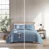 imageEddie Bauer  Twin Quilt Set Reversible Cotton Bedding with Matching Sham Home Decor for All Seasons Camano Island Red TwinHawthorne Blue