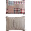 imageEddie Bauer  Twin Quilt Set Reversible Cotton Bedding with Matching Sham Home Decor for All Seasons Camano Island Red TwinHawthorne Brown