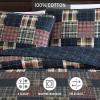 imageEddie Bauer  Twin Quilt Set Reversible Cotton Bedding with Matching Sham Home Decor for All Seasons Camano Island Red TwinMadrona NavyRed